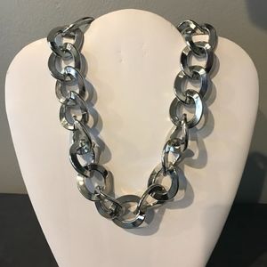 New York & Company silver chain necklace